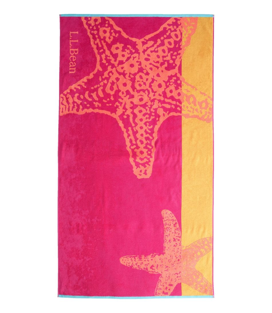 Seaside Beach Towel, Starfish - L.L.Bean Value
