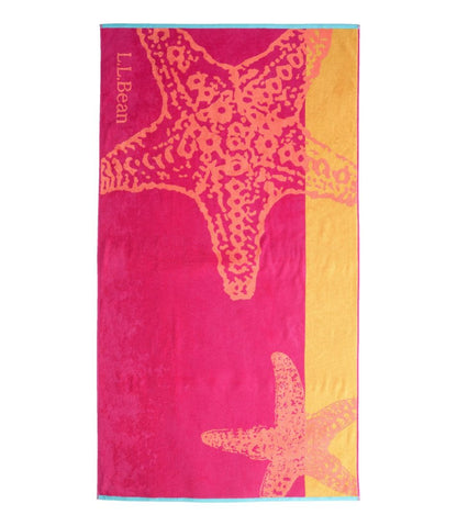 Seaside Beach Towel, Starfish - L.L.Bean Value