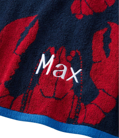 Seaside Beach Towel, Lobsters - L.L.Bean Latest
