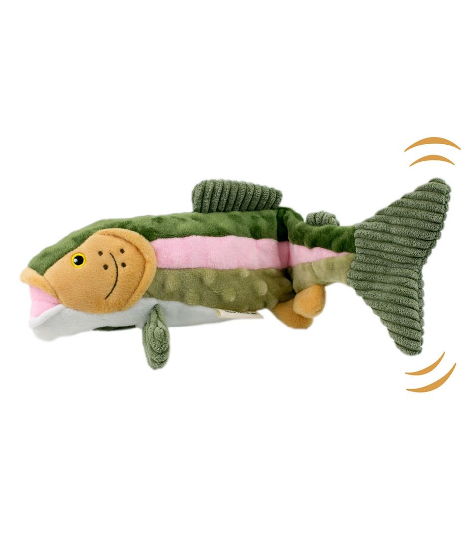 Twitchy Tail Trout Dog Toy - L.L.Bean Essential