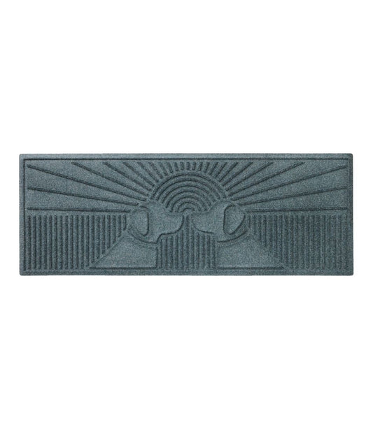 Everyspace Recycled Waterhog Wide Doormat, Sunrise Dogs - L.L.Bean New