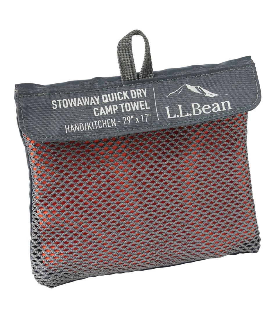 L.L.Bean Stowaway Quick-Dry Camp Towel, Print - L.L.Bean Featured