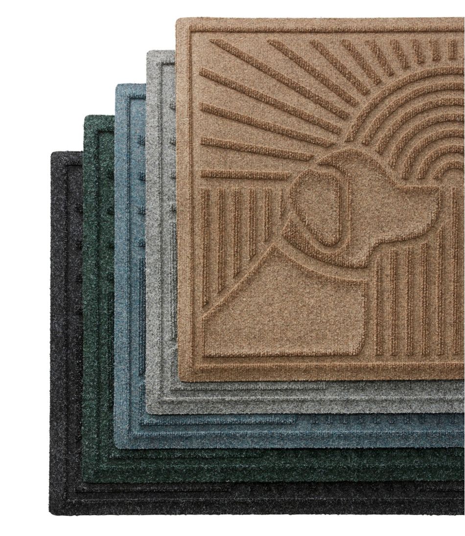 Everyspace Recycled Waterhog Doormat, Sunrise Dogs - L.L.Bean Popular