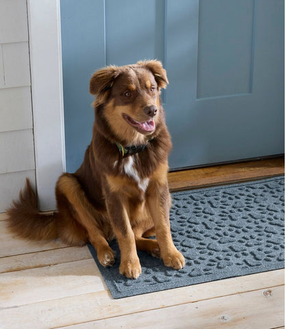Recycled Waterhog Dog Mat, Scattered Paws - L.L.Bean Essential