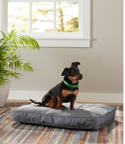 Premium Denim Dog Bed, Rectangular - L.L.Bean Great Value