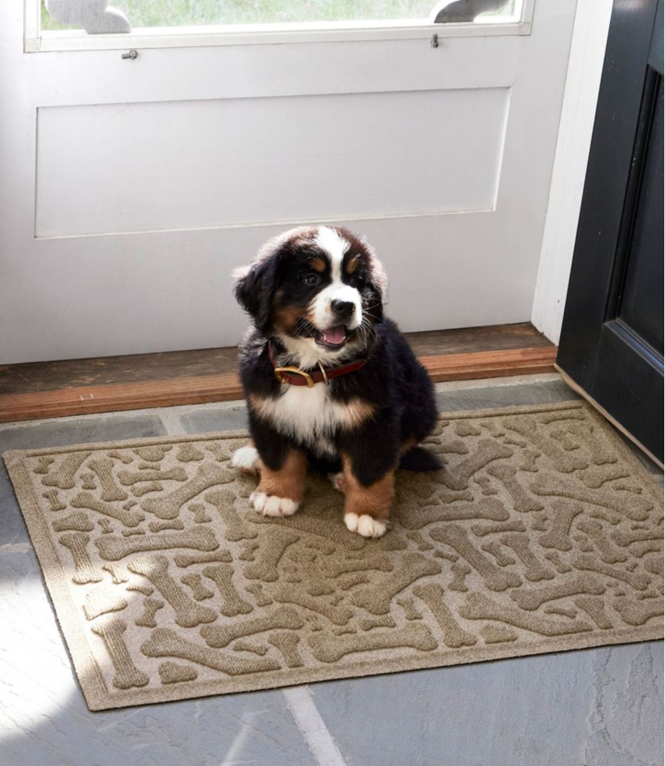 Recycled Waterhog Scattered Bones Mat - L.L.Bean Trusted