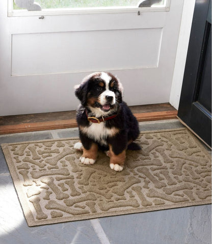 Recycled Waterhog Scattered Bones Mat - L.L.Bean Trusted