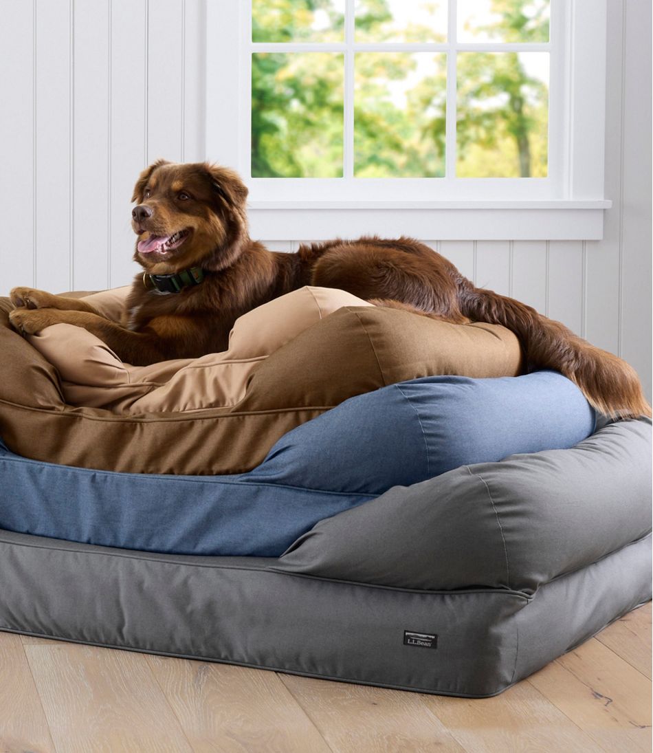 Premium Denim Dog Couch - L.L.Bean Premium