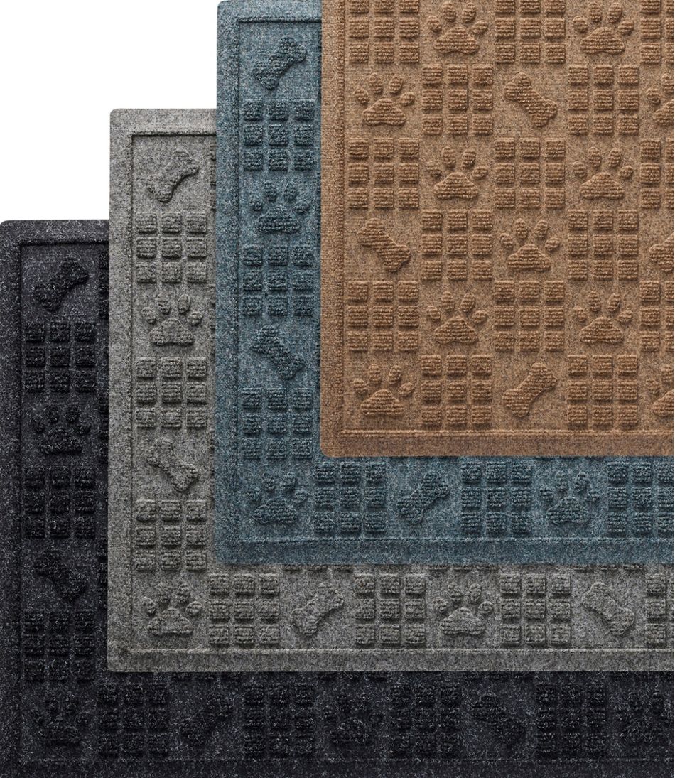 Waterhog Dog Bones and Paws Mat - L.L.Bean Great Value