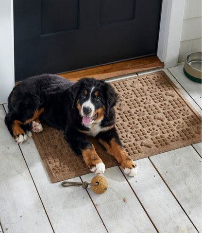 Waterhog Dog Bones and Paws Mat - L.L.Bean Great Value