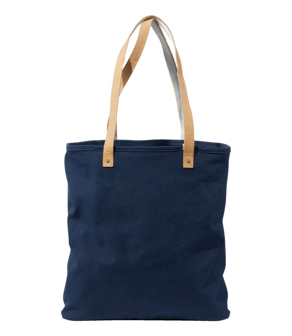 Leather-Handle Essential Tote Bag - L.L.Bean Recommended