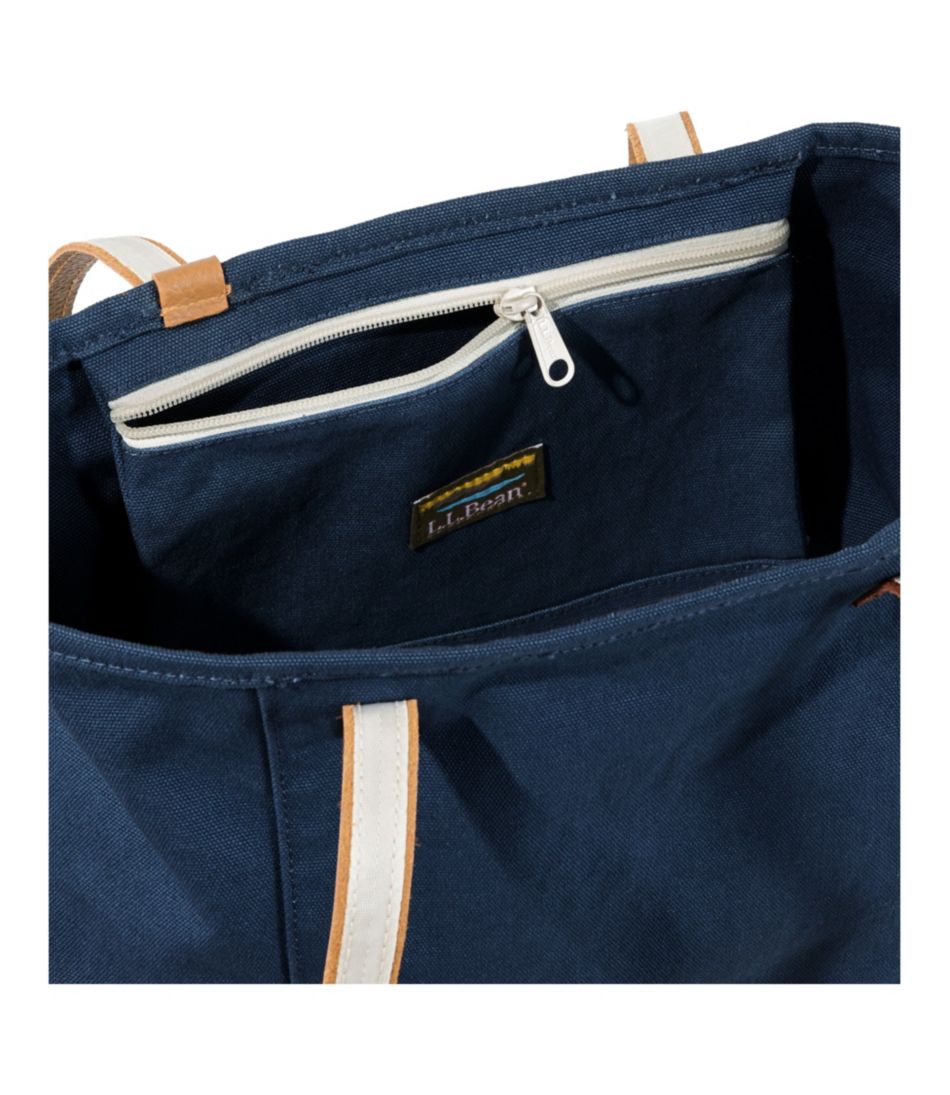 Leather-Handle Essential Tote Bag - L.L.Bean Recommended