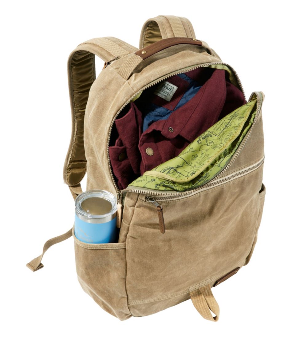 Waxed Canvas Travel Backpack - L.L.Bean Everyday