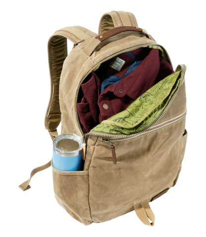 Waxed Canvas Travel Backpack - L.L.Bean Everyday