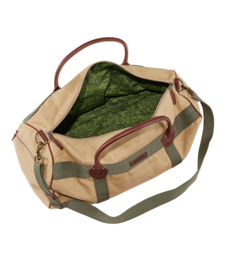 Waxed Canvas Duffle, Medium - L.L.Bean Featured