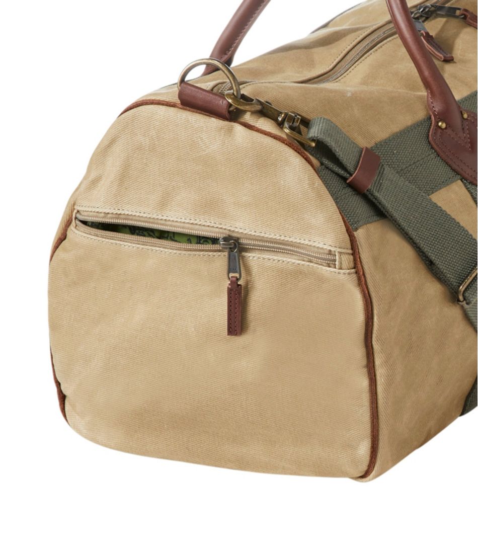 Waxed Canvas Duffle, Medium - L.L.Bean Featured
