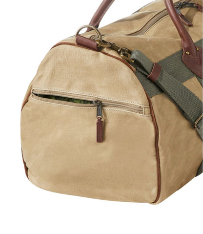 Waxed Canvas Duffle, Medium - L.L.Bean Featured