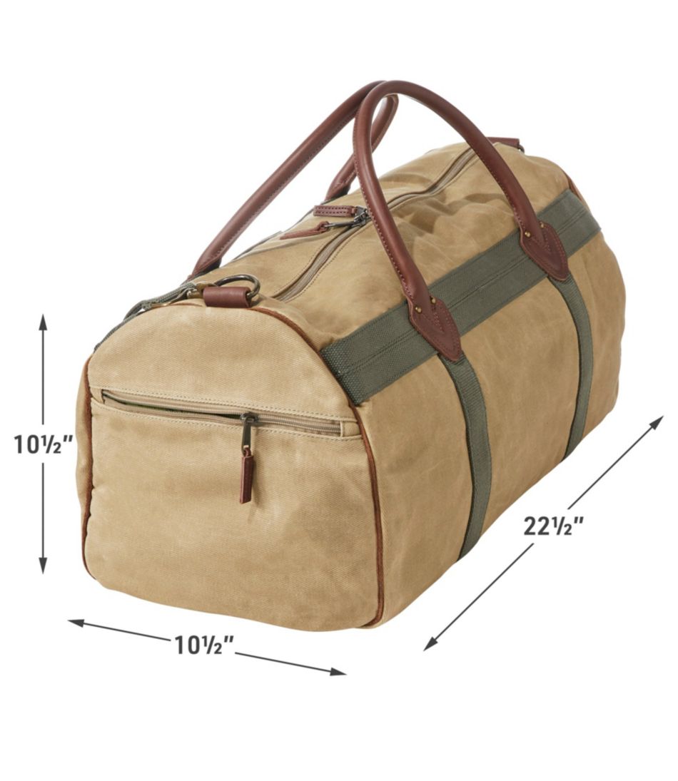 Waxed Canvas Duffle, Medium - L.L.Bean Featured