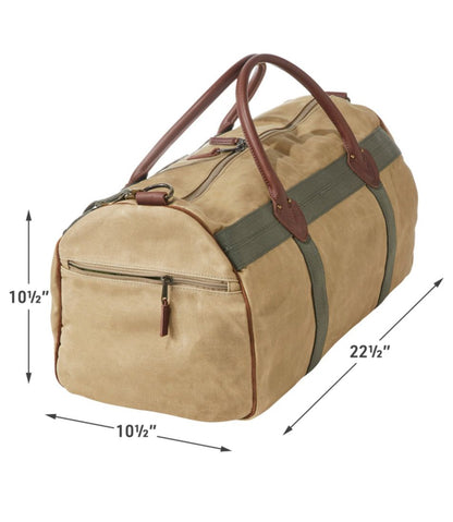 Waxed Canvas Duffle, Medium - L.L.Bean Featured