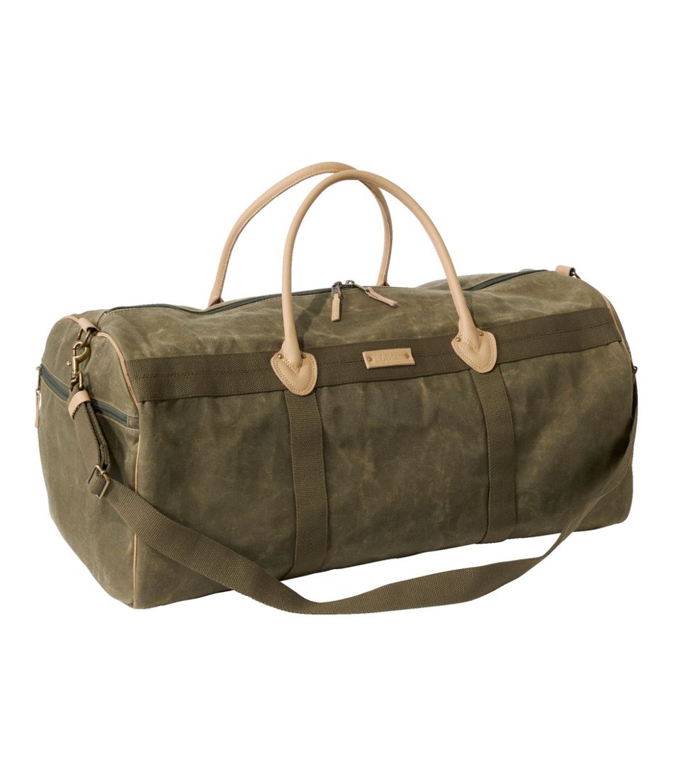 Waxed Canvas Duffle, Large - L.L.Bean Recommended