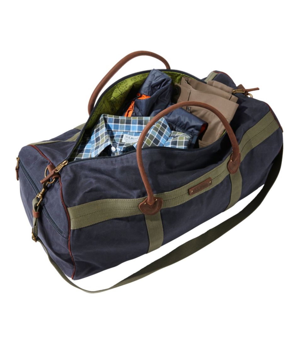 Waxed Canvas Duffle, Large - L.L.Bean Recommended