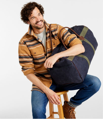 Waxed Canvas Duffle, Large - L.L.Bean Recommended