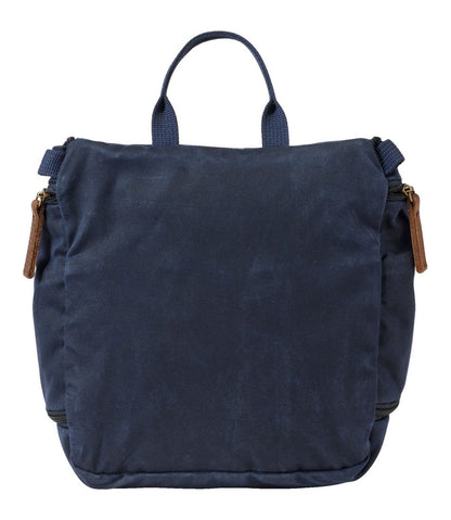 Waxed-Canvas Personal Organizer Toiletry Bag, Medium - L.L.Bean Trusted