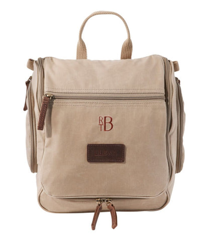 Waxed-Canvas Personal Organizer Toiletry Bag, Medium - L.L.Bean Trusted