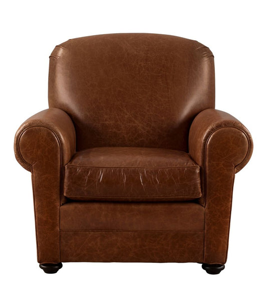 Bean's Leather Lodge Chair - L.L.Bean New