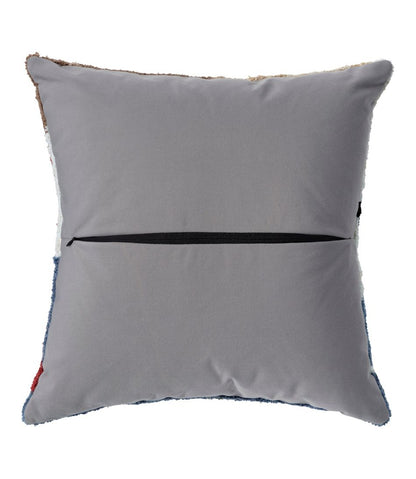 Indoor/Outdoor Hooked Pillow, Dogs Skiing - L.L.Bean Quality