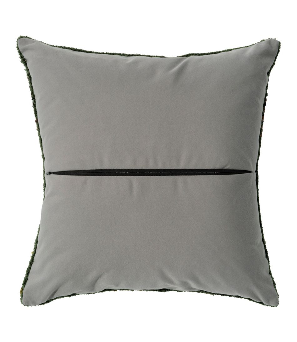 Indoor/Outdoor Hooked Pillow, Owls - L.L.Bean Top Pick