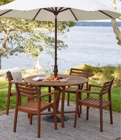 Eucalyptus Stacking Chairs, Set of Four - L.L.Bean Featured
