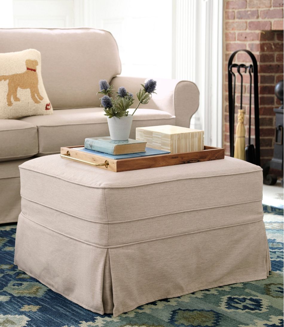 Pine Point Ottoman - L.L.Bean Popular