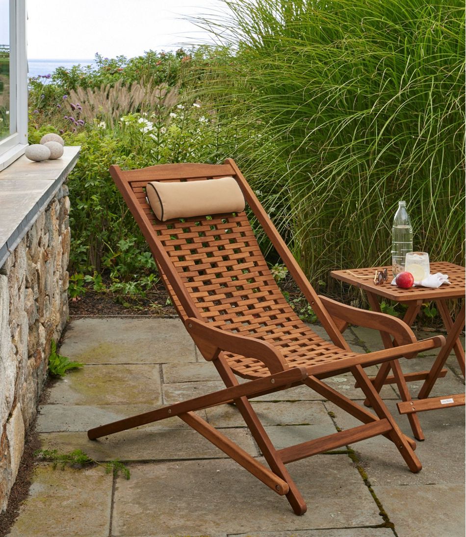 Eucalyptus Sling Folding Lounger - L.L.Bean Classic