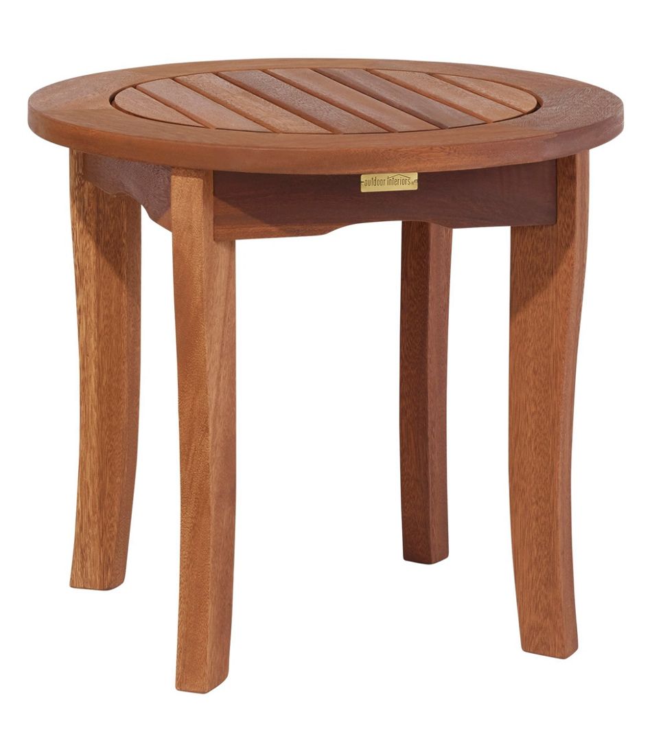 Eucalyptus Round Side Table - L.L.Bean Everyday
