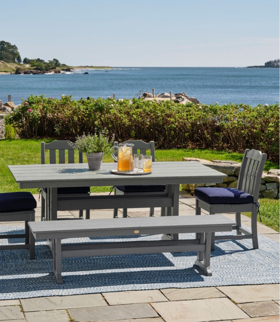 All-Weather Farmhouse Table, Large - L.L.Bean Latest