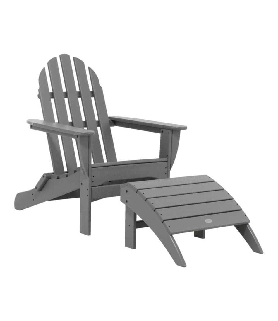 All-Weather Adirondack Footstool - L.L.Bean Quality