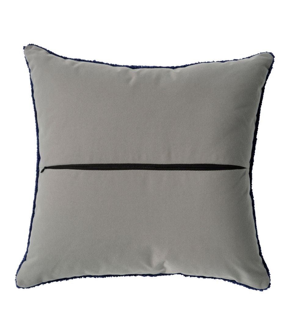 Indoor/Outdoor Hooked Pillow, Buoys - L.L.Bean Top Pick