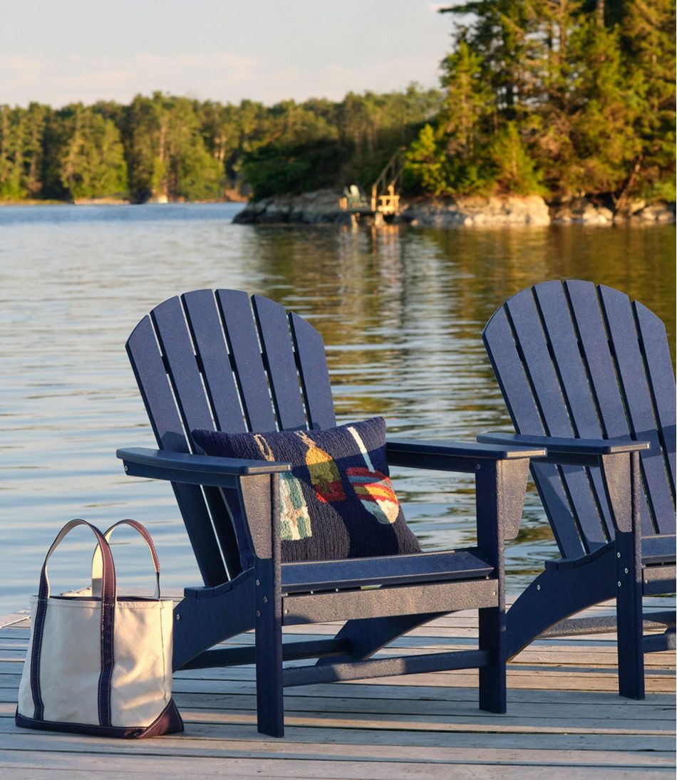 Indoor/Outdoor Hooked Pillow, Buoys - L.L.Bean Top Pick