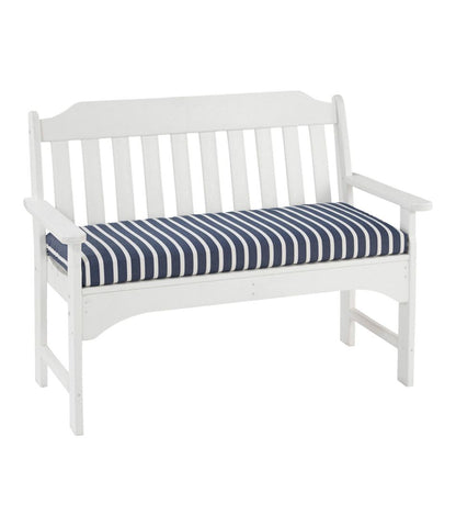 Casco Bay All-Weather Bench Cushion, Stripe - L.L.Bean Value