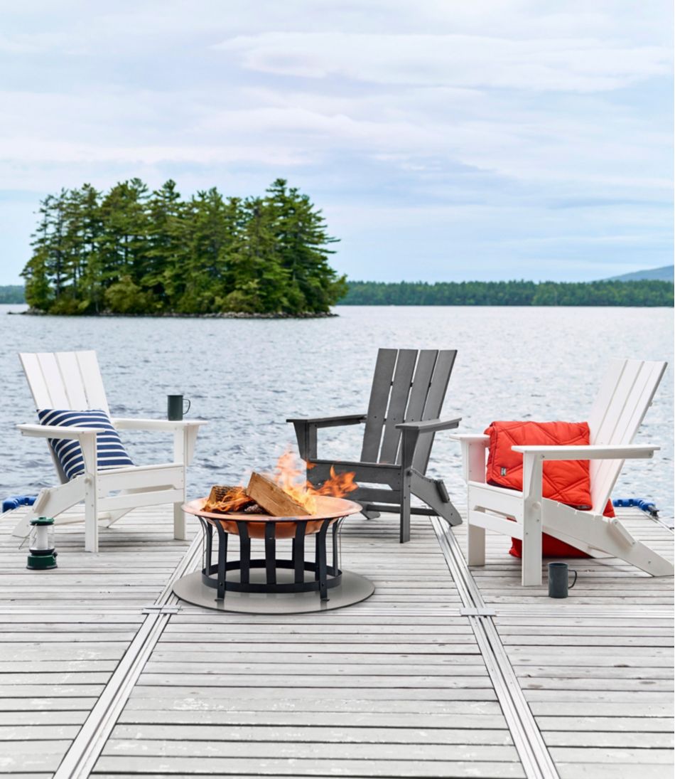 All-Weather Adirondack Chair, Square-Back - L.L.Bean Top Pick