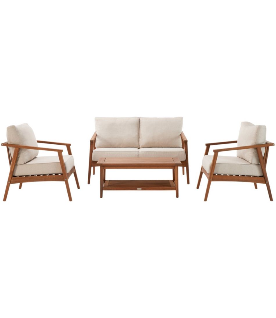 Eucalyptus 4-Piece Patio Set - L.L.Bean Best Seller