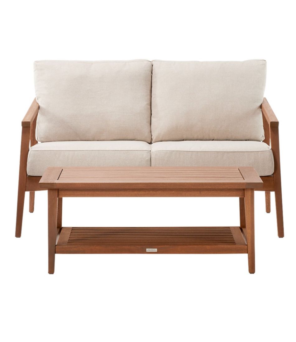 Eucalyptus 4-Piece Patio Set - L.L.Bean Best Seller