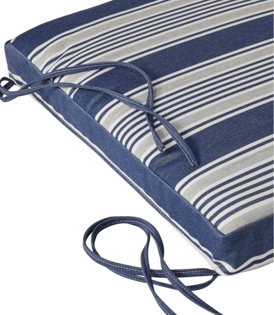 Casco Bay Adirondack Chair Seat Cushion, Stripe - L.L.Bean Trusted
