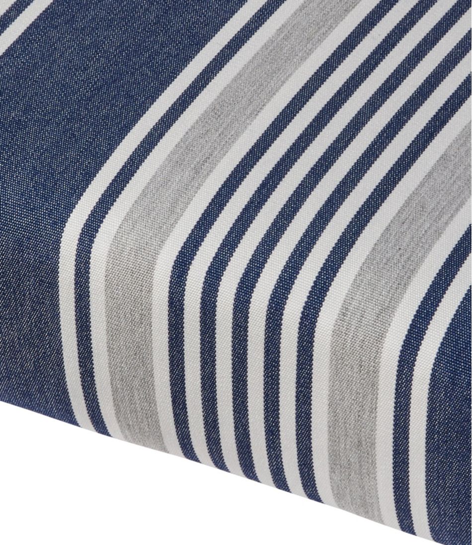 Casco Bay Cushion for All-Weather Armless/Folding Chair, Stripe - L.L.Bean Great Value