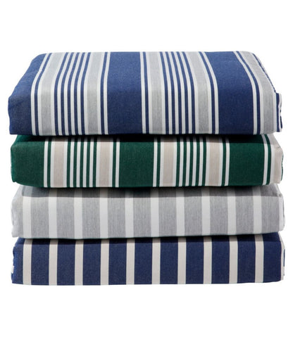 Casco Bay Cushion for All-Weather Armless/Folding Chair, Stripe - L.L.Bean Great Value