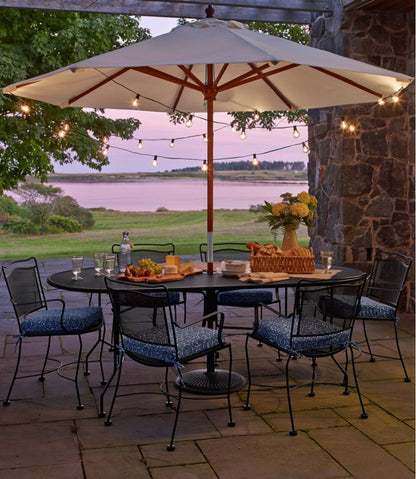 Sunbrella Market Umbrella, Wood - L.L.Bean Quality