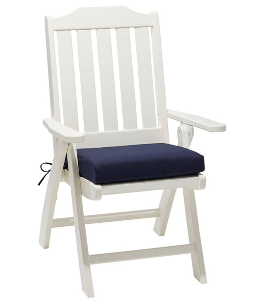 All Weather Folding/Armless Chair Textured Cushion - L.L.Bean Trusted