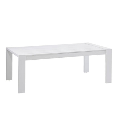 White Aluminum Deep Seating Coffee Table - L.L.Bean Recommended