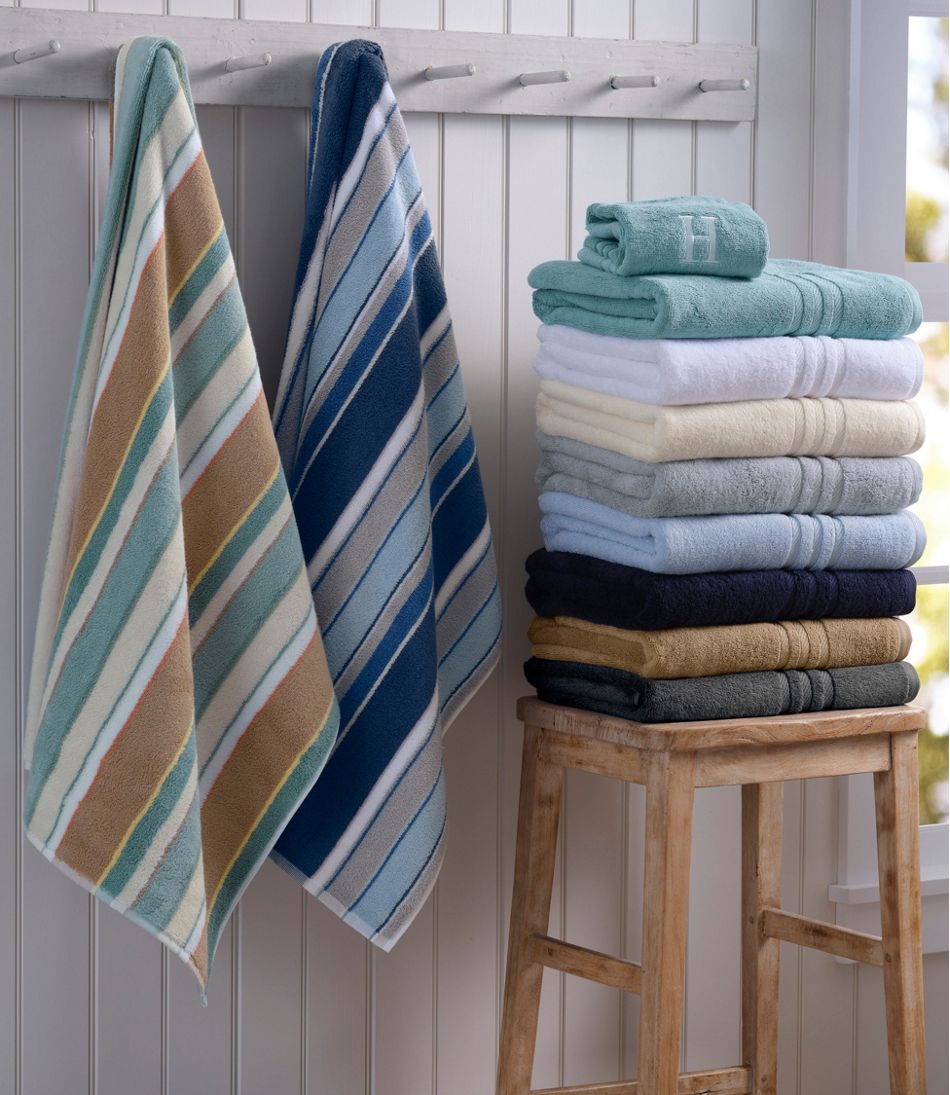 Bean's Organic Cotton Towel, Stripe - L.L.Bean Trending